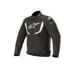 Blouson textile alpinestars t - gp r v2 waterproof noir / blanc - s