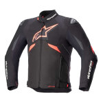 Blouson textile alpinestars t - gp r v3 drystar black / red fluo / white - s