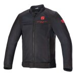 Blouson textile alpinestars honda luc v2 air noir / rouge - m