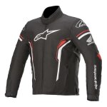 Blouson textile alpinestars honda t - sp - 1 waterproof noir / blanc / rouge -