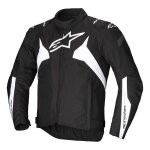 Blouson textile alpinestars t - jaws v4 wp black / white - 3xl