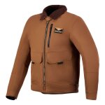 Blouson textile alpinestars mustang wp dark rust / dark brown - l
