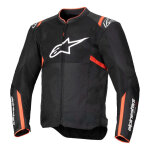 Blouson textile alpinestars t - sps air v2 black / red fluo - 4xl