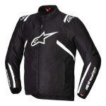 Blouson textile alpinestars t - sps v2 wp black / white - 4xl