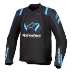 Blouson textile alpinestars t - stunt air black / dark blue / blithe blue - m