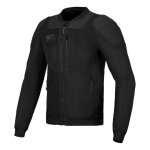 Blouson textile alpinestars troop - air pro black / black - xl