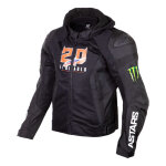 Blouson textile alpinestars zaca air fabio quartararo 20 monster noir /