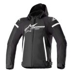 Blouson textile alpinestars zaca waterproof noir / blanc - 3xl