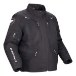 Blouson textile bering brazilia king size noir / blanc grandes taill