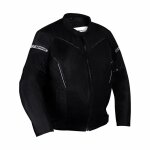 Blouson textile bering cancun king size noir / gris - 5xl