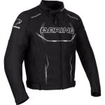 Blouson textile bering forcio noir / blanc - s