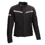 Blouson textile bering greenwich rouge / noir - s