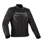 Blouson textile bering grivus noir / gris - s