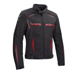 Blouson textile bering ross noir / rouge - m