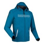 Blouson textile bering warwick bleu / blanc - s Blouson textile bering warwick bleu / blanc - s