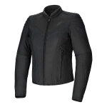 Blouson textile femme alpinestars isla wr women black / clack - xs