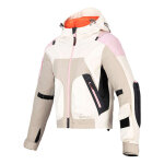 Blouson textile femme alpinestars stella molly air sand / pink / almond - 2