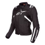 Blouson textile femme alpinestars stella t - sps v2 wp black / white - 2xl
