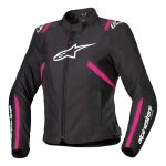 Blouson textile femme alpinestars stella t - sps v2 wp white / diva pink -