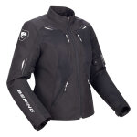 Blouson textile femme bering lady brazilia noir / blanc - t1