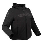 Blouson textile femme bering lady davis (grandes tailles) noir - wt2