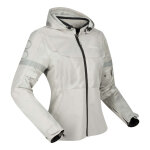 Blouson textile femme bering lady profil gris / noir - t1