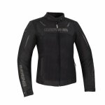 Blouson textile femme bering lady twist noir - t0