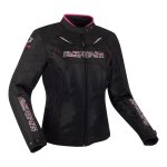 Blouson textile femme bering lady volga noir / fuchsia - t0 Blouson textile femme bering lady volga noir / fuchsia - t0