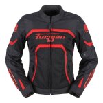 Blouson textile femme furygan mystic evo vented noir / rouge - s