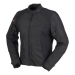 Blouson textile femme furygan odessa noir / noir - s