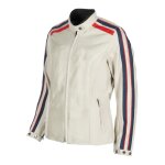 Blouson textile femme helstons jade mesh silver - s Blouson textile femme helstons jade mesh silver - s