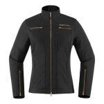 Blouson textile femme icon hella 2 noir - s