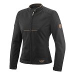 Blouson textile femme ixon cornet lady noir / marron - xs