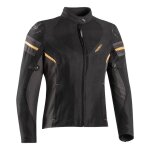Blouson textile femme ixon ilana evo noir / anthracite / or - m