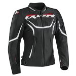 Blouson textile femme ixon sprinter lady noir / blanc - xs