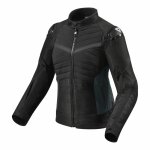 Blouson textile femme rev it arc h2o ladies noir - 34