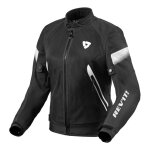 Blouson textile femme rev it control air h2o ladies black / white - 34