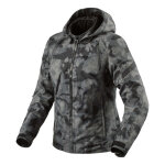 Blouson textile femme rev it flare 3 h2o ladies camo / dark grey - 34