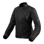 Blouson textile femme rev it torque 2 h2o ladies noir - 34