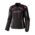 Blouson textile femme rst s1 noir / rose - xs
