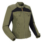 Blouson textile femme segura lady vanda evo kaki - t0