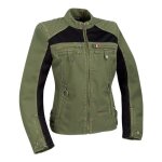 Blouson textile femme segura lady vanda kaki - t0