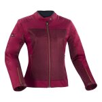 Blouson textile femme segura oskar bordeaux - t1
