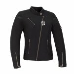 Blouson textile femme segura / swarovski lady terry crystal noir - t0