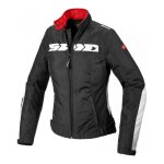 Blouson textile femme spidi solar h2out noir / blanc - xs Blouson textile femme spidi solar h2out noir / blanc - xs