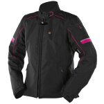 Blouson textile femme v'quattro livya noir / rose - xs