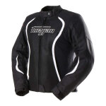 Blouson textile furygan odessa vented 3 en 1 noir / blanc - l