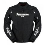 Blouson textile furygan parker noir / blanc - s