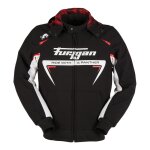 Blouson textile furygan sektor roadster noir / blanc / rouge - xl