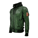 Blouson textile harisson bombers maverick kaki - l